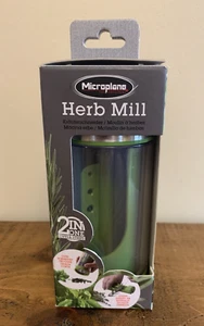Microplane Herb Mill - 2 in 1 Cuts and Strips - Stainless Steel Blades - Picture 1 of 15