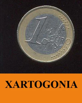 MONEDAS DE GRECIA, 1 EURO, BIMETÁLICAS, USADAS, EN MUY BUEN ESTADO-F Foto 1 de 2