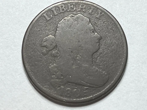 1805 Draped Bust Half Cent - Key Date Nicely Circulated 1/2 Penny Cover