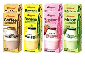 Binggrae Variety Pack ( 2 Coffee, 2 Banana, 2 Strawberry, 2 Melon )~12/25/2025 - Picture 1 of 10