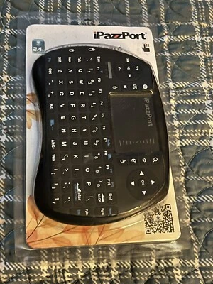iPazzPort Wireless Mini Keyboard with Touchpad for  iPad iPhone New - Image 1 of 3