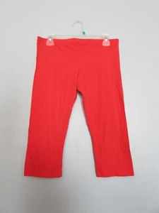 SO Girls Orangish Pink Capri Leggings Size Extra Large EUC!!! - Picture 1 of 2