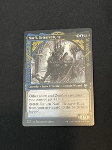 X4 MTG Kaldheim Narfi Betrayer King Magic The Gathering Showcase - Picture 1 of 1