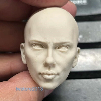 1:6 Black Widow Scarlett Johansson Head Sculpt For 12" Female Action Figure Body - Image 1 of 4