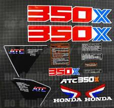 Decal Kit Comes with all 8 Stickers! 1986 Honda ATC350X 86 ATC 350X 3 Wheeler