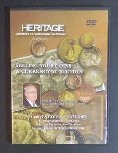 DVD "Münzen & Währung bei Auktion verkaufen" Video von Heritage Auctions 2006 - Bild 1 von 3