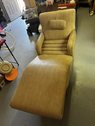 Mid Century Modern Contour Massage Recliner Chair Lounge Co Cover