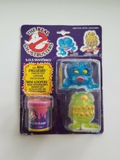 Kenner The REAL Ghostbusters S.O.S French Mini Goopers w/ sealed Ecto-Plazm 1986