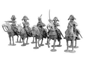 Alto Mando Francés Napoleónico 28mm Impreso en 3D Polvo Negro - Imagen 1 de 1