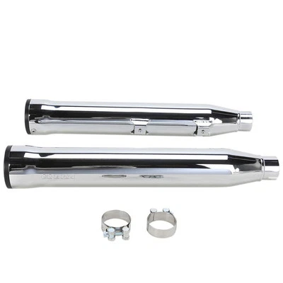 Harley FLSTC 1584 Heritage Softail Classic 2007-2011 escape COBRA cromo 6053 Foto 1 de 3