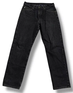Jeans uomo LL Bean doppia L foderato in flanella 34x32 blu denim pantaloni lavoro outdoor - Foto 1 di 7