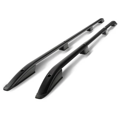 Barandilla de techo negra pintada para Volkswagen VW Caravelle (T6.1) corta 2019-2023 Foto 1 de 4