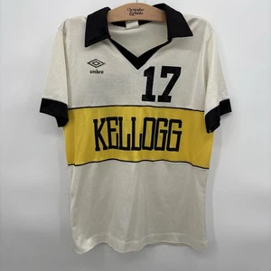 Rare Vintage 90’s Soccer Football Jersey Shirt Umbro Size Large Kellogg #17 - Picture 1 of 11