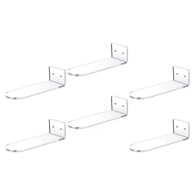  Shoe Display Rack Holder Scarpiera Parete Espositore Trasparente - Immagine 1 di 4