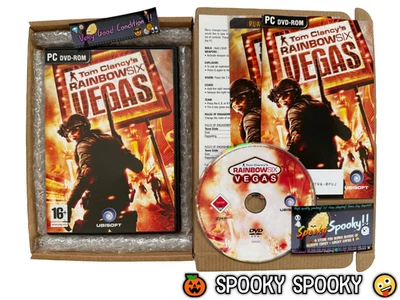 Tom Clancy's Rainbow Six Vegas PC DVD - VGC CIB - High Quality Packing - Tracked - Image 1 of 4