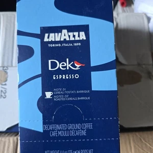 Lavazza Dek Decaffeinated Espresso ESE Pods Case Exp 30/10/25 - Picture 1 of 6
