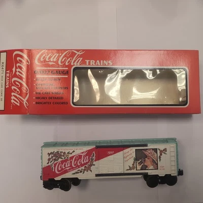 K-Line  Coca-Cola   ALL SEASONS  Boxcar #K-6471  -Christmas Train O/27 - Image 1 of 4
