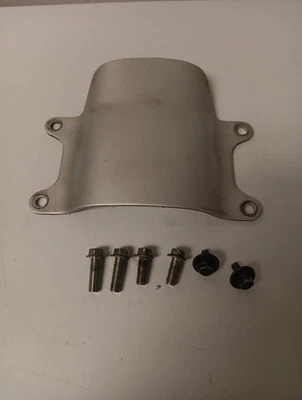 84/85 Kawasaki Gpz600r Oem Front Fender Bracket And Hardware - Image 1 of 2