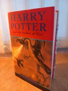 HARRY POTTER AND THE GOBLET OF FIRE first edition Hardback BOOK - Picture 1 of 3