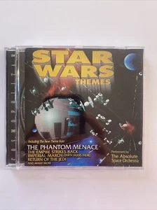 Star Wars Themes, Absolute Space Orchestra (1999) CD, Movie Sounds, Case Broken - Picture 1 of 7