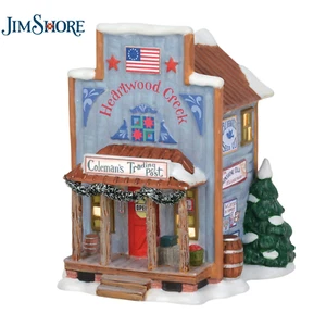 Dept 56 2019 Coleman's Trading Post New England #6003100 Jim Shore Colonial Rare - Picture 1 of 3