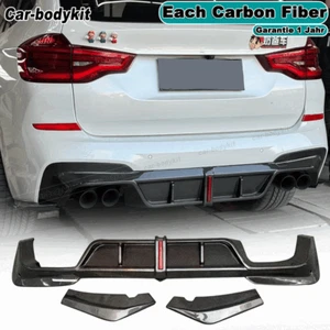 Carbon Heckdiffusor Diffusor Ansatz Heckansatz Passt für BMW X3M F97 G01 2019-22 - Picture 1 of 7