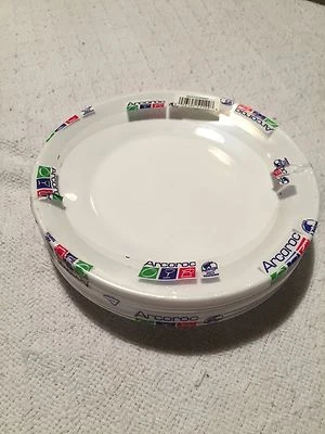 NUEVO 9 juegos de 6 (54 en total) platos de postre ARCOROC Assiette Ronde  Foto 1 de 4