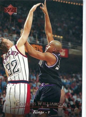 1995-96 Upper Deck Corliss Williamson -Sacramento Kings - Image 1 of 2
