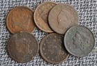 Cull US Large Cents - usure lourde, rayures, corrosion, etc. - Couronne, tressée H