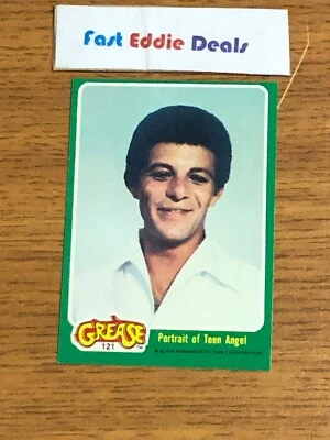 TOPPS 1978 THE GREASE THE MOVIE BUBBLEGUM CARD 121 FRANKIE AVALON TEEN ANGEL - Image 1 of 2