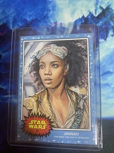 Juego vivo Topps Star Wars 2020 #96 Jannah - Imagen 1 de 3