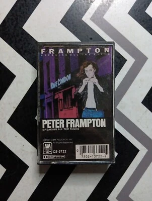 PETER FRAMPTON BREAKING ALL THE RULES A&M RECORDS CS-3722 CASSETTE TAPE - Image 1 of 4