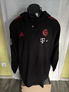Original Adidas FC Bayern München Warm Up mit Sponsoren XXL Jacke - Bild 1 von 7
