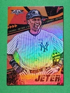 DEREK JETER - 2022 Topps Fire - ORANGE Foil Parallel #103/299 YANKEES - Picture 1 of 2