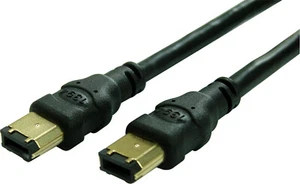 Firewire 400 Kabel IEEE1394a 6 Pin auf 6 Pin Stecker Leitung OFC PC Mac Camcorder 3m - Bild 1 von 2