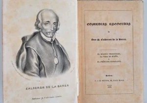 R13/527 Comedias Escogidas von Calderón de la Barca 1838 - Picture 1 of 5