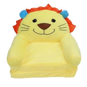 (2 Layers)Foldable Children Sofa Plush Soft Cute Cartoon Children Couch Bed HG - Picture 1 of 22