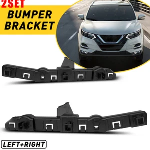 2Set Front Bumper Brackets Support For Nissan Rogue Sport 2017 2018 2019 2020 20 - Picture 1 of 21