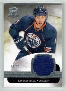11-12 UD Upper Deck The Cup  Taylor Hall  /25  Jersey
