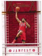 DEANDRE JORDAN 2015-16 PANINI EXCALIBUR JAMFEST