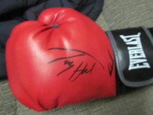 Guante de boxeo firmado por Larry Holmes AUTENTICIDAD THE EASTON ASSASSIN - Imagen 1 de 1