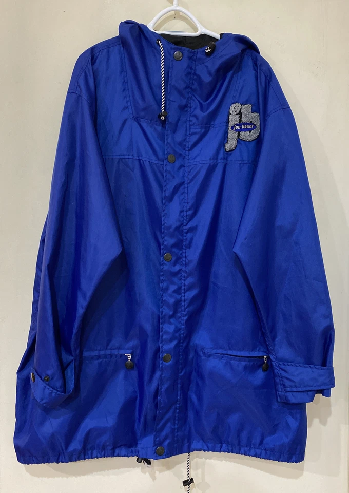 Chaqueta Joe Boxer Anorak Para Hombre Grande Bordada Foto 1 de 4