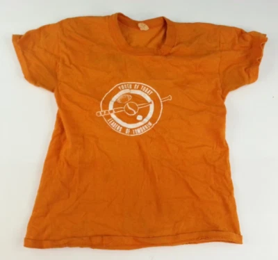 Vtg 1970s Youth Of Today Leaders Of Tomorrow Orange Shirt Southern Athletic - Image 1 of 4