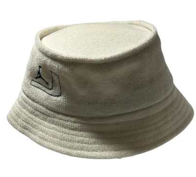 Sombrero Cubo Jordan Apex Vintage Acrílico y Poliéster Crema Color Blanco M/L Foto 1 de 4