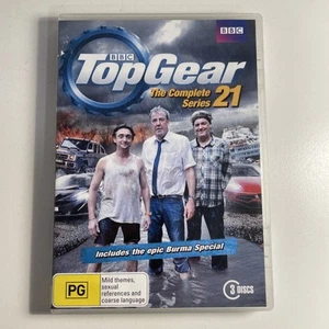 Top Gear Series 21 DVD Burma Special RARE Region 4 - Free Postage - Picture 1 of 6