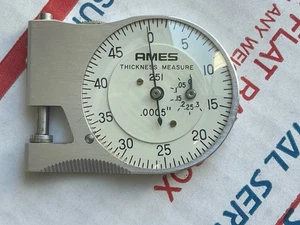 VINTAGE ( AMES ) MODEL #251/ THICKNESS MEASUREMENT GAUGE - Picture 1 of 2