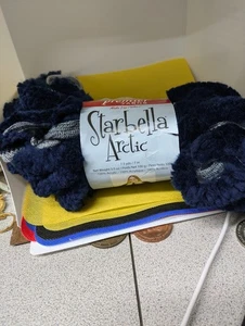 Starbella Arctic Premier Garne, 7,5 Yards, 7m, 3,5oz, TIEFBLAU NEU 1 Knäuel - Bild 1 von 1