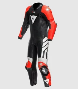 AIRBAG KANGAROO LEATHER SUIT Dainese Mugello 3 D-Air tuta in pelle canguro NEW! - Foto 1 di 12