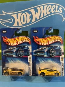 Hot Wheels 2004 First Editions Lotus Sport Elise  Two Car lot  *Gold/Yellow* - Picture 1 of 12