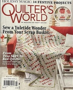 QUILTERS WORLD MAGAZINE ISSUE WINTER 2025 - Picture 1 of 1